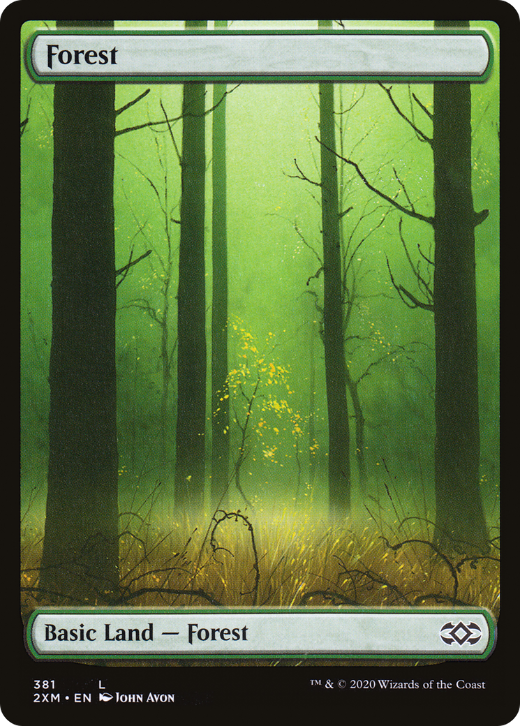 Forest (381) (381) [Double Masters] - Deck Out Gaming