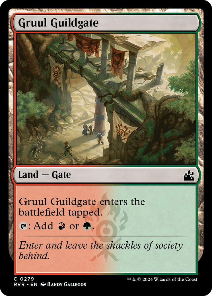 Gruul Guildgate (279) [Ravnica Remastered] - Deck Out Gaming