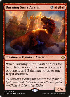 Burning Sun's Avatar (135) [Ixalan] foil - Deck Out Gaming