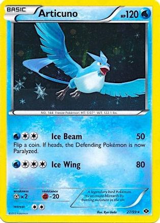 Articuno - 27/99 (Next Destinies) (27) [Blister Exclusives] Holofoil - Deck Out Gaming
