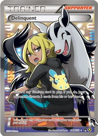 Delinquent - 98b/122 (Full Art) (98b) [Alternate Art Promos] Holofoil - Deck Out Gaming
