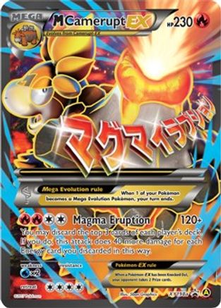 M Camerupt EX - XY198a (XY198a) [Alternate Art Promos] Holofoil - Deck Out Gaming