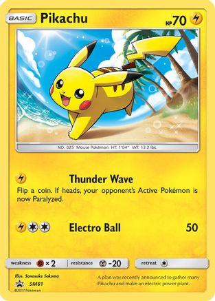 Pikachu - SM81 (SM81) [SM Promos] Holofoil - Deck Out Gaming