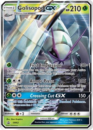 Golisopod GX - SM62 (SM62) [SM Promos] Holofoil - Deck Out Gaming
