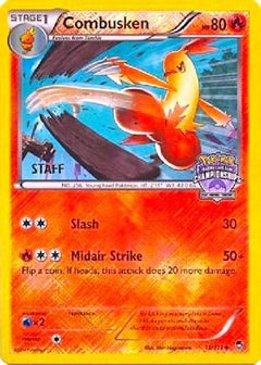 Combusken - 13/111 (Arena Cup Championships) [Staff] (13) [League & Championship Cards] Reverse Holofoil - Deck Out Gaming