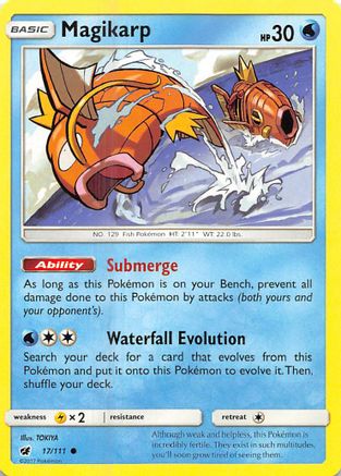 Magikarp (17) [SM - Crimson Invasion] Reverse Holofoil - Deck Out Gaming