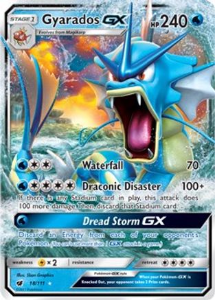 Gyarados GX (18) [SM - Crimson Invasion] Holofoil - Deck Out Gaming
