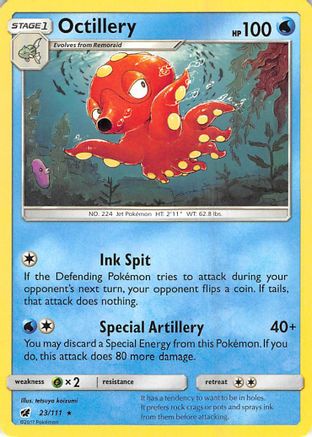 Octillery (23) [SM - Crimson Invasion] Reverse Holofoil - Deck Out Gaming