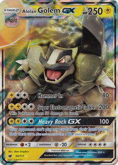 Alolan Golem GX (34) [SM - Crimson Invasion] Holofoil - Deck Out Gaming