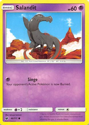 Salandit (46) [SM - Crimson Invasion] Reverse Holofoil - Deck Out Gaming