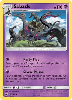 Salazzle (47) [SM - Crimson Invasion] Reverse Holofoil - Deck Out Gaming