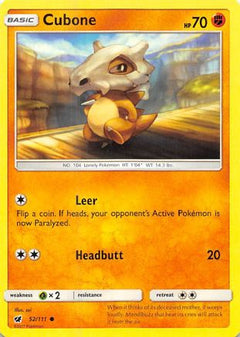 Cubone (52) [SM - Crimson Invasion] Reverse Holofoil - Deck Out Gaming