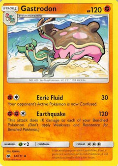 Gastrodon (54) [SM - Crimson Invasion] Reverse Holofoil - Deck Out Gaming