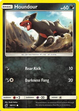 Houndour (58) [SM - Crimson Invasion] - Deck Out Gaming