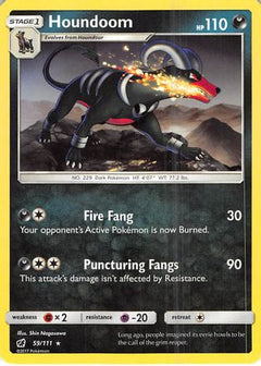 Houndoom (59) [SM - Crimson Invasion] Reverse Holofoil - Deck Out Gaming