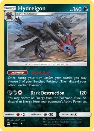 Hydreigon (62) [SM - Crimson Invasion] - Deck Out Gaming
