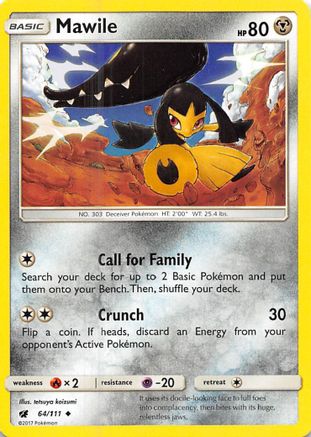 Mawile (64) [SM - Crimson Invasion] Reverse Holofoil - Deck Out Gaming