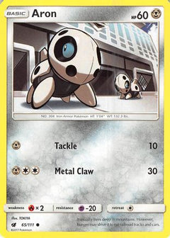Aron (65) [SM - Crimson Invasion] Reverse Holofoil - Deck Out Gaming