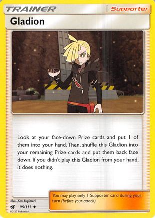 Gladion (95) [SM - Crimson Invasion] Reverse Holofoil - Deck Out Gaming