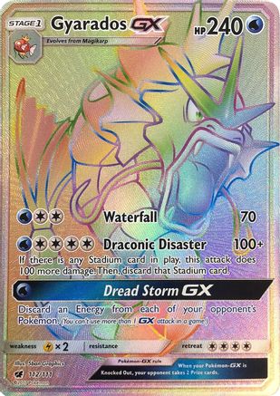 Gyarados GX (Secret) (112) [SM - Crimson Invasion] Holofoil - Deck Out Gaming