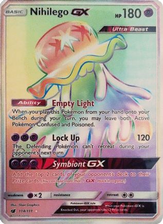 Nihilego GX (Secret) (114) [SM - Crimson Invasion] Holofoil - Deck Out Gaming