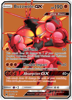 Buzzwole GX (Full Art) (104) [SM - Crimson Invasion] Holofoil - Deck Out Gaming