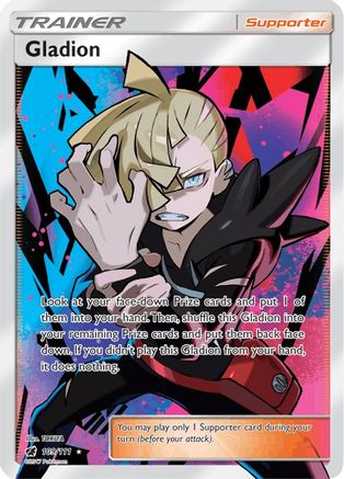 Gladion (Full Art) (109) [SM - Crimson Invasion] Holofoil - Deck Out Gaming