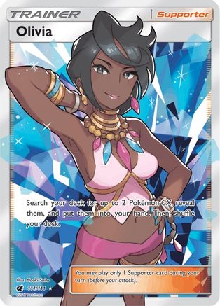 Olivia (Full Art) (111) [SM - Crimson Invasion] Holofoil - Deck Out Gaming