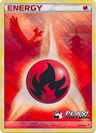 Fire Energy - 89/95 (Play! Pokemon) (89) [League & Championship Cards] Holofoil - Deck Out Gaming
