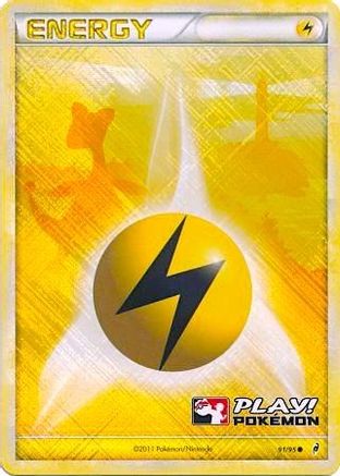 Lightning Energy - 91/95 (Play! Pokemon) (91) [League & Championship Cards] Holofoil - Deck Out Gaming