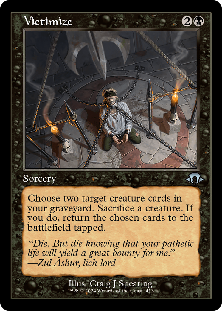 Victimize (Retro Frame) (413) [Modern Horizons 3] foil - Deck Out Gaming