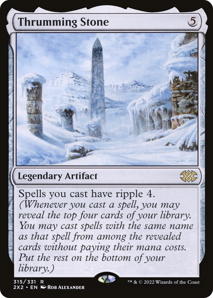 Thrumming Stone (315) [Double Masters 2022] - Deck Out Gaming