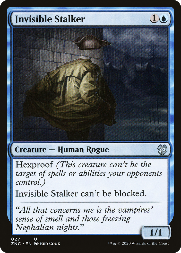 Invisible Stalker (27) [Commander: Zendikar Rising] - Deck Out Gaming