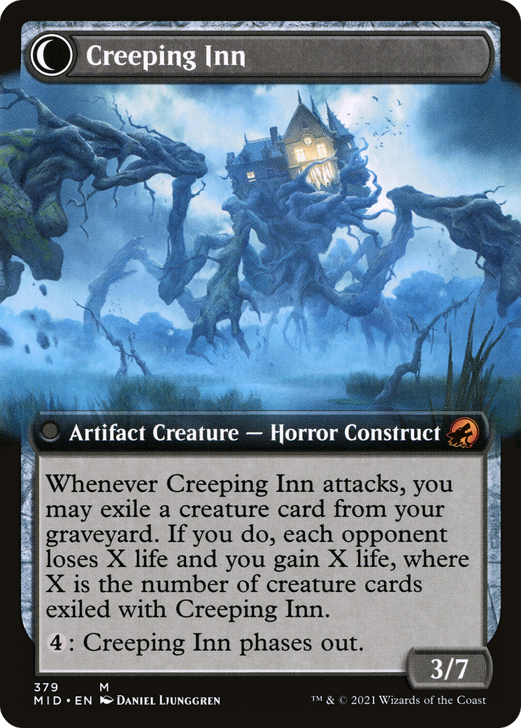 Hostile Hostel (Extended Art) (379) [Innistrad: Midnight Hunt] - Deck Out Gaming