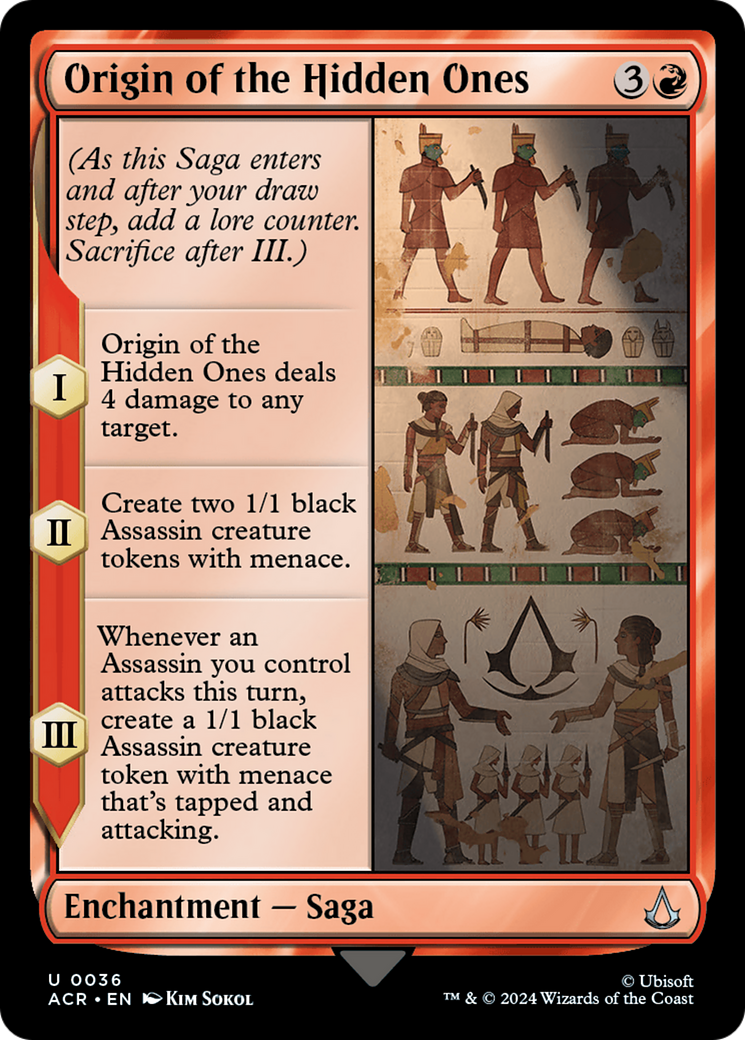 Origin of the Hidden Ones (36) [Assassin's Creed] - Deck Out Gaming