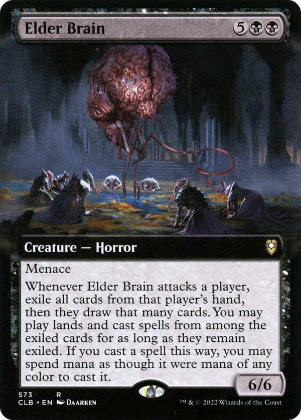 Elder Brain (Extended Art) (573) [Commander Legends: Battle for Baldur's Gate] foil - Deck Out Gaming