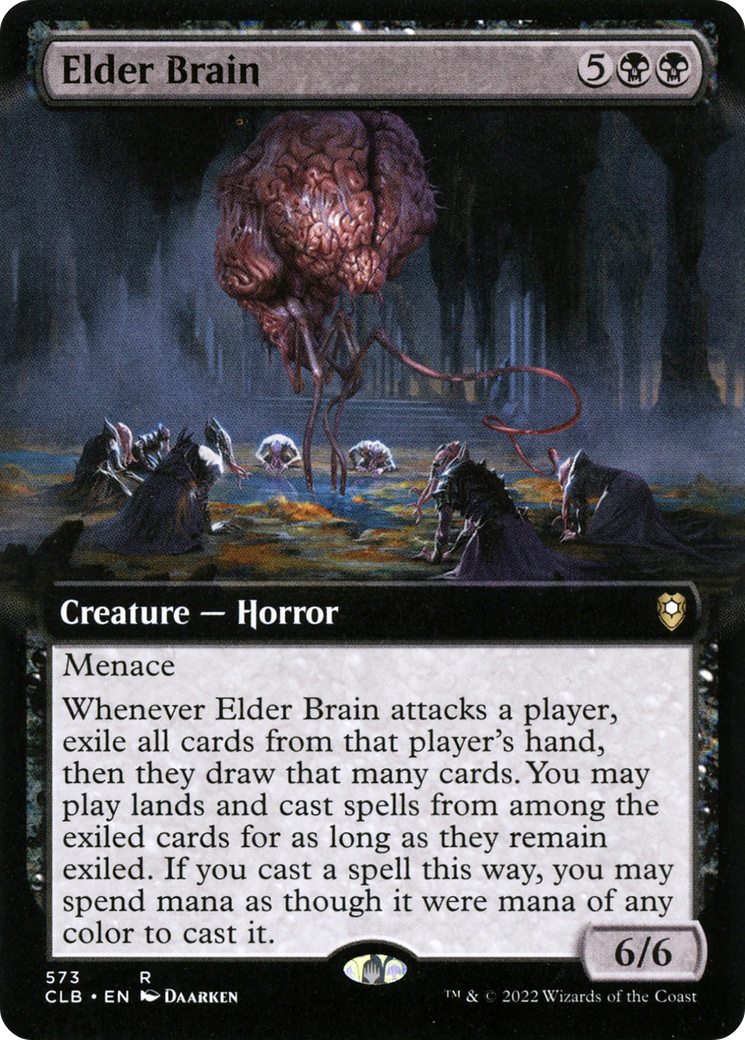 Elder Brain (Extended Art) (573) [Commander Legends: Battle for Baldur's Gate] - Deck Out Gaming