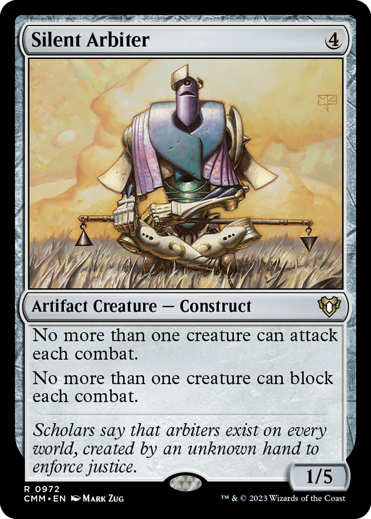 Silent Arbiter (972) [Commander Masters] - Deck Out Gaming