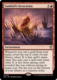 Sunbird's Invocation (116) [Bloomburrow Commander] - Deck Out Gaming