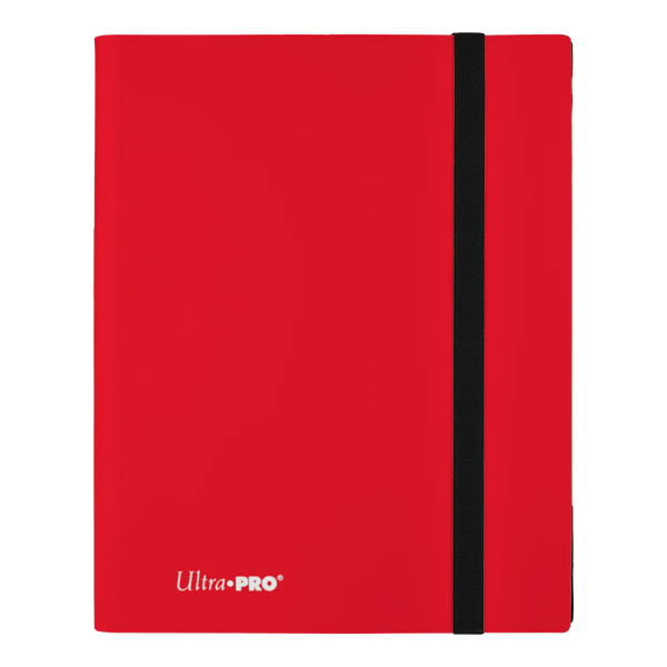 Ultra Pro 9-Pocket Eclipse PRO-Binder - Apple Red - Deck Out Gaming