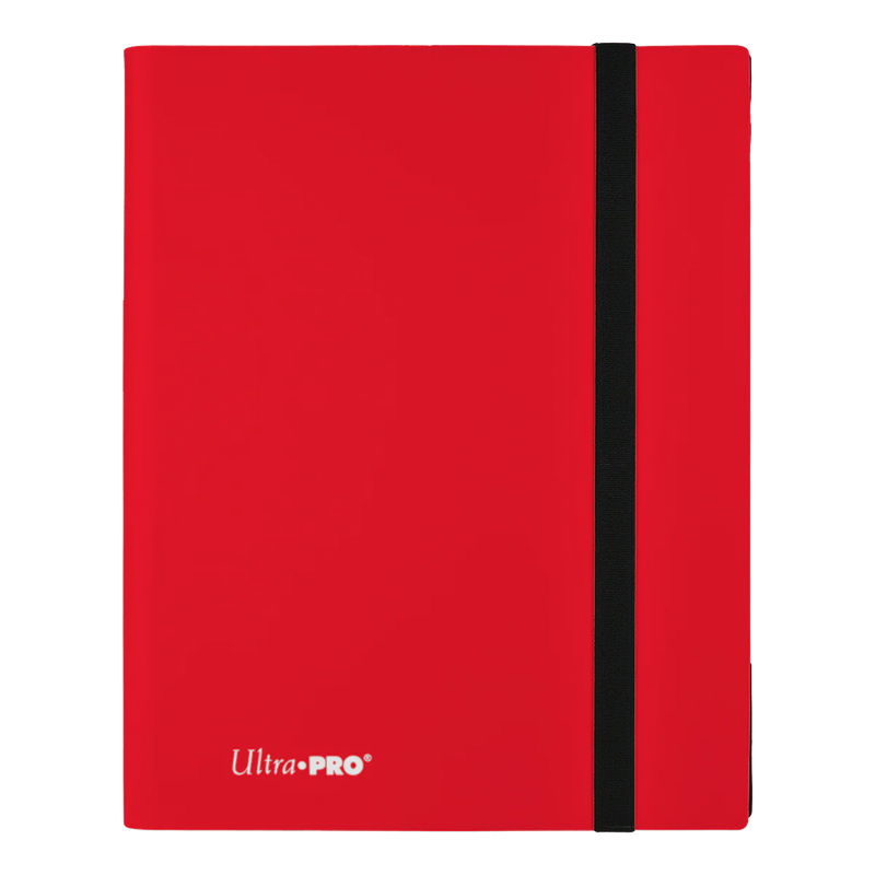 Ultra Pro 9-Pocket Eclipse PRO-Binder - Apple Red - Deck Out Gaming