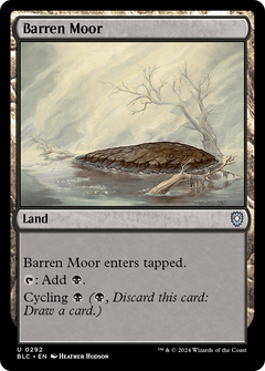 Barren Moor (292) [Bloomburrow Commander] - Deck Out Gaming