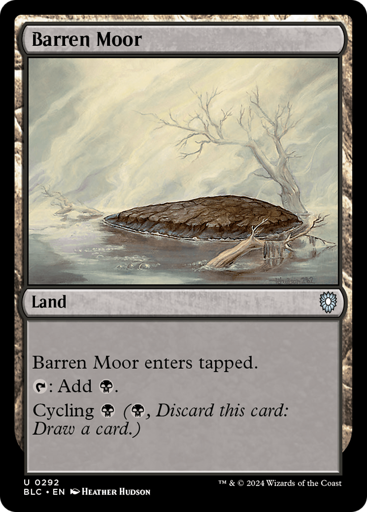Barren Moor (292) [Bloomburrow Commander] - Deck Out Gaming