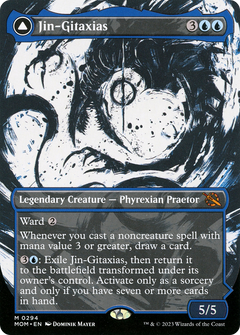 Jin-Gitaxias (Showcase) (294) [March of the Machine] - Deck Out Gaming