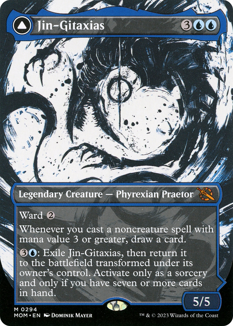 Jin-Gitaxias (Showcase) (294) [March of the Machine] - Deck Out Gaming