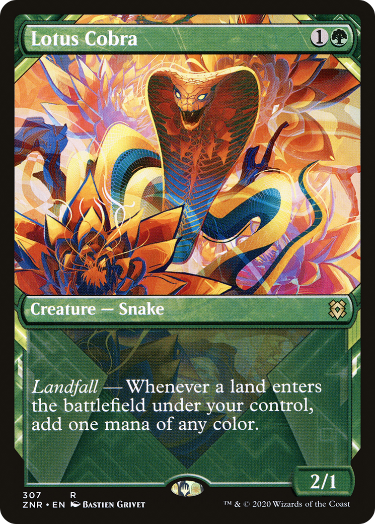 Lotus Cobra (Showcase) (307) [Zendikar Rising] - Deck Out Gaming