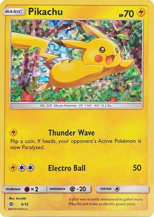 Pikachu - 5/12 (5) [McDonald's Promos 2017] Holofoil - Deck Out Gaming