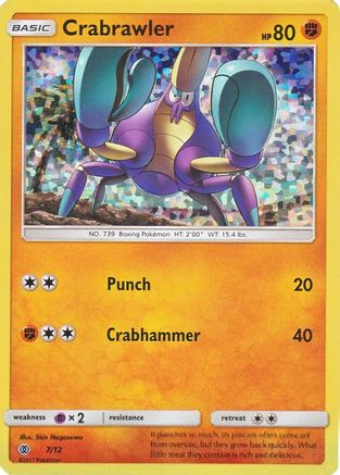 Crabrawler - 7/12 (7) [McDonald's Promos 2017] Holofoil - Deck Out Gaming