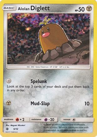 Alolan Diglett - 9/12 (9) [McDonald's Promos 2017] Holofoil - Deck Out Gaming