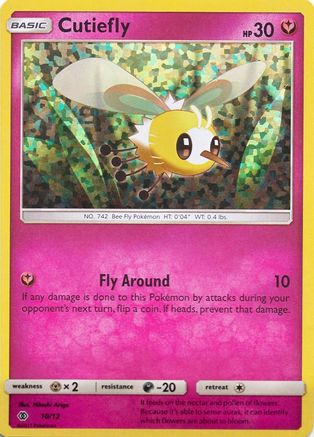 Cutiefly - 10/12 (10) [McDonald's Promos 2017] Holofoil - Deck Out Gaming